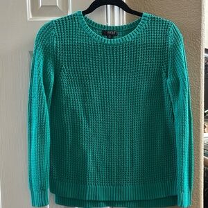 Apt. 9 Vibrant Green Textured Sweater
